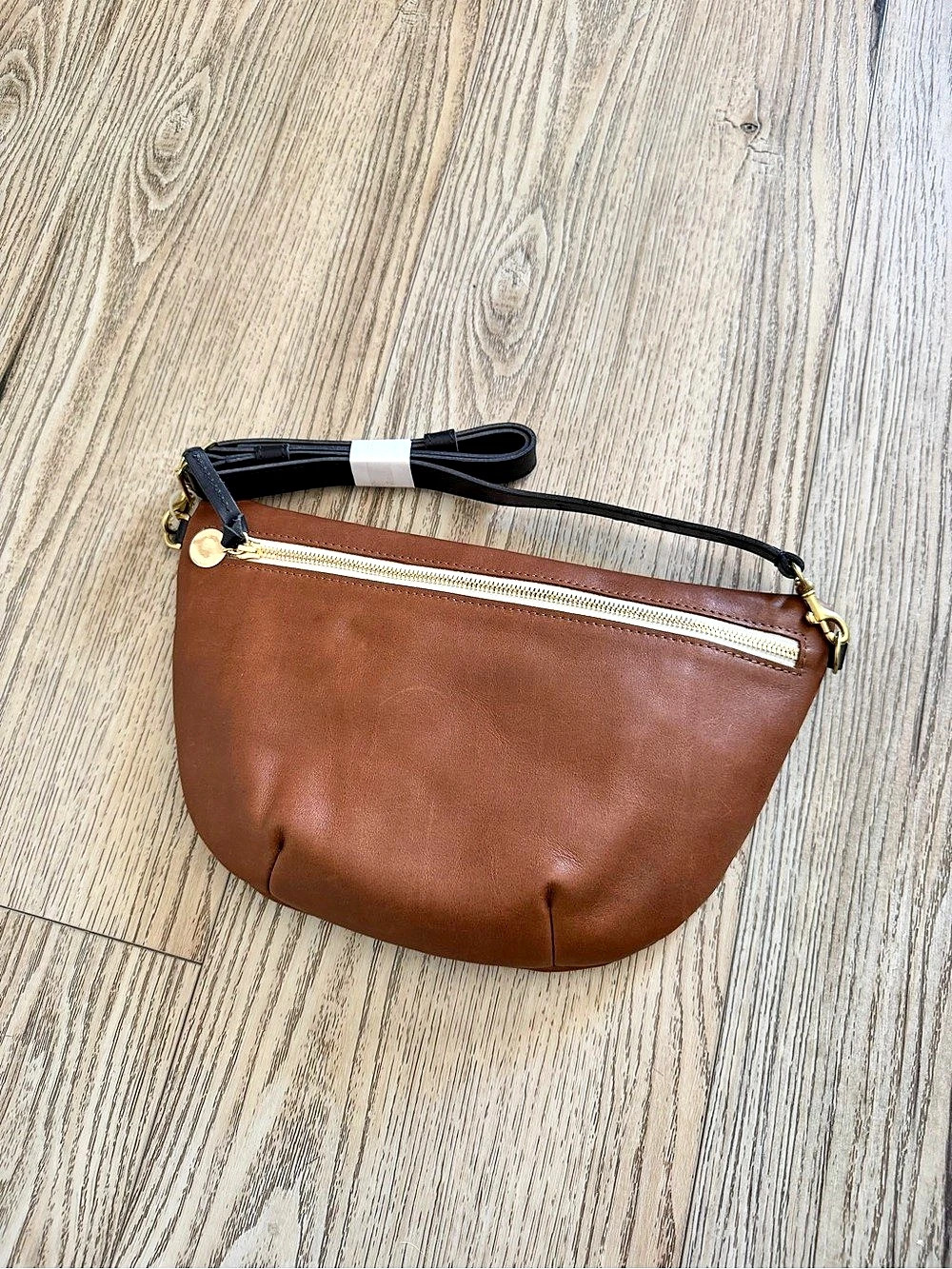Clare V grande Fanny brown leather Bag - NWT